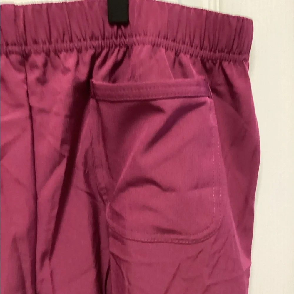 Skechers Barco women’s Srub XL petite pants wine career nurse professional - Picture 4 of 7